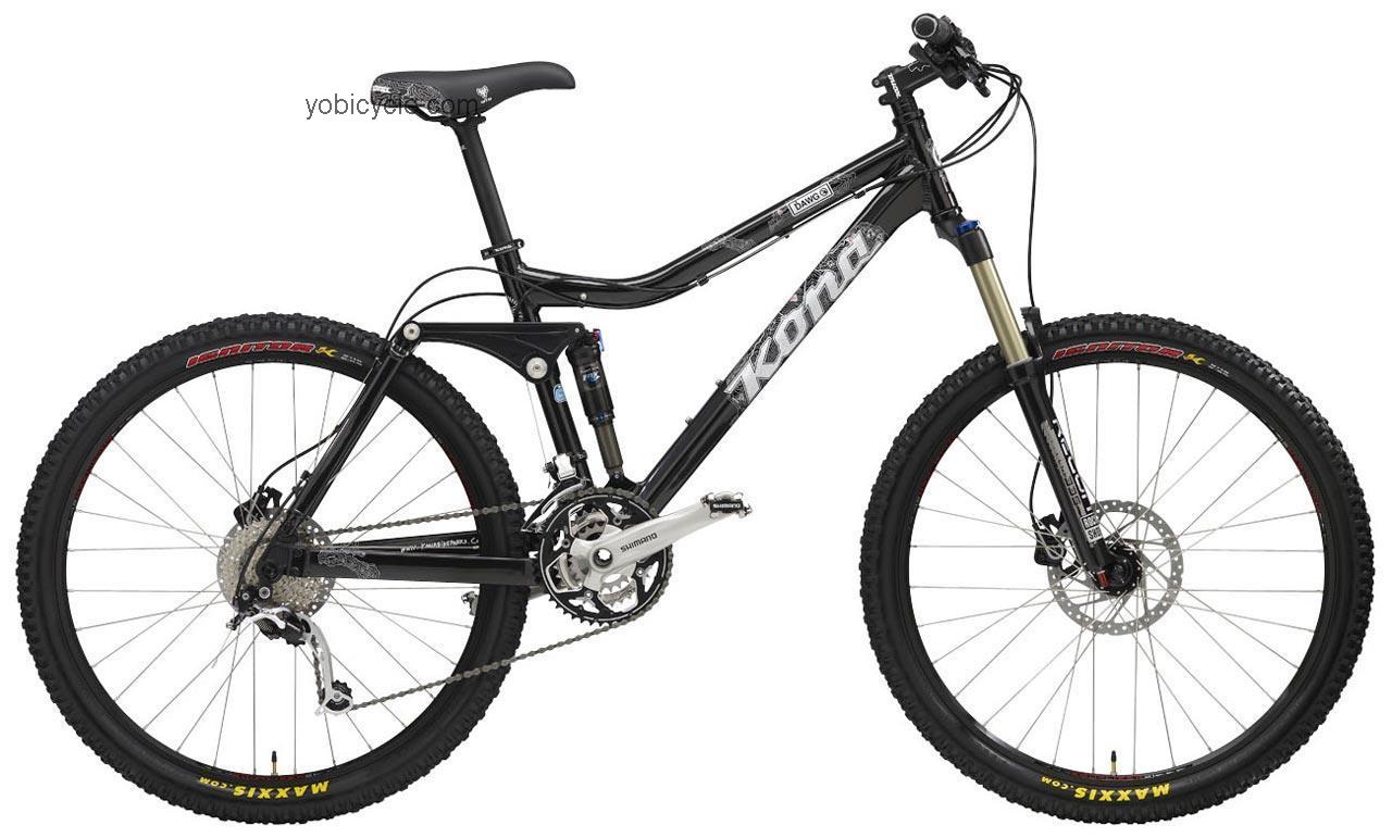 Kona  Dawg Technical data and specifications