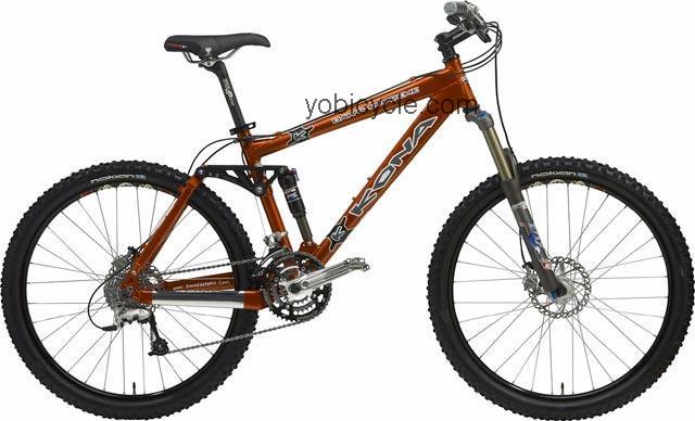 Kona  Dawg Supreme Technical data and specifications