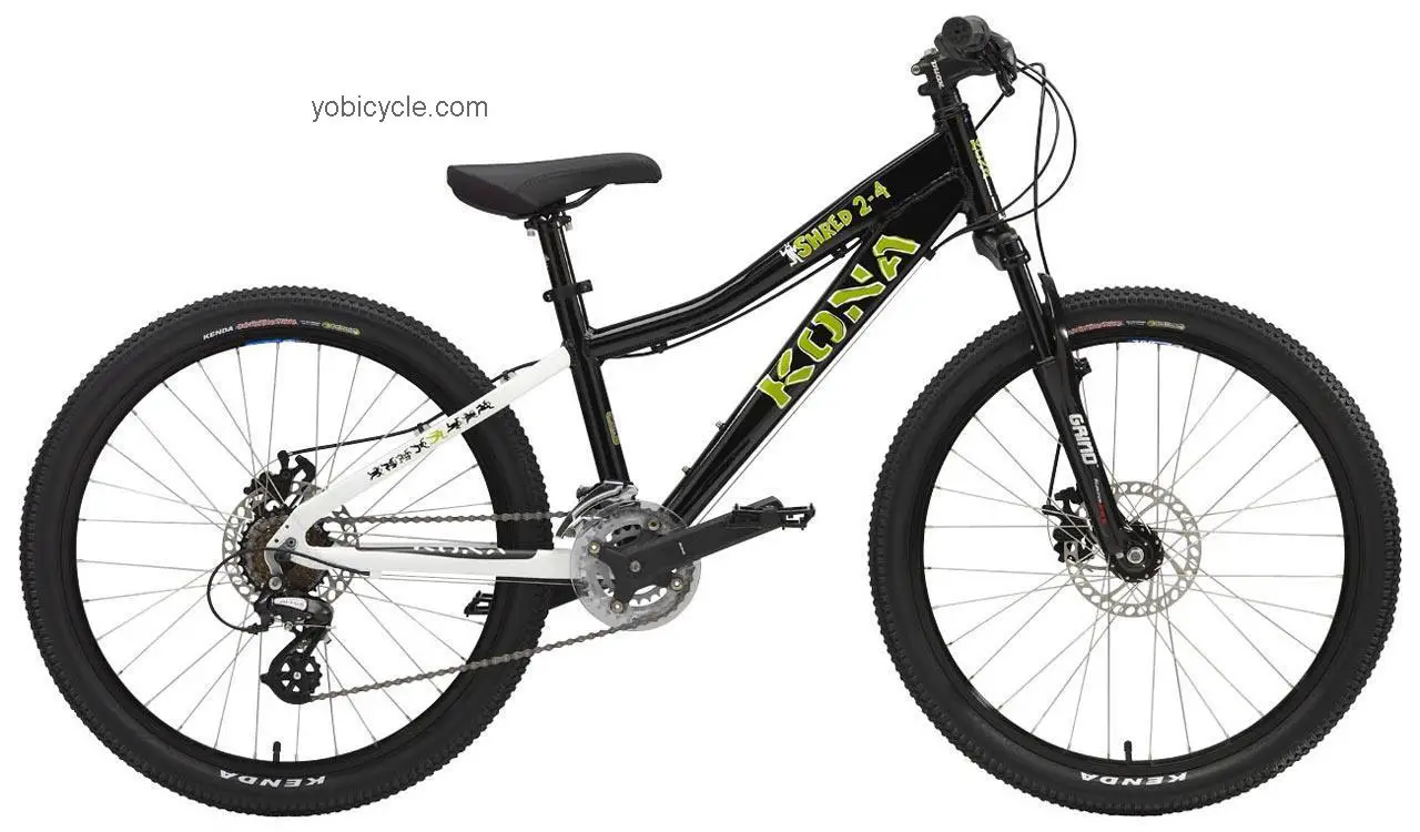 Kona  Shred 2-4 Technical data and specifications