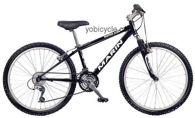 Marin  Bayview Trail Technical data and specifications