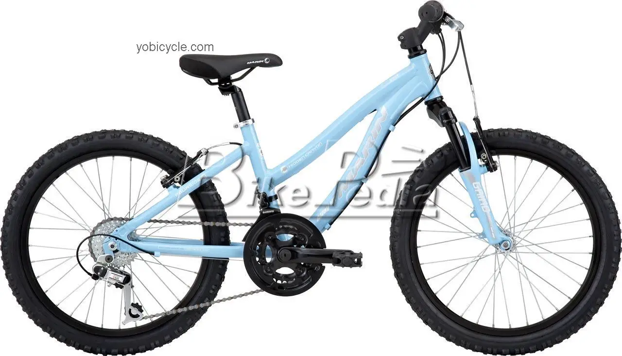Marin  Hidden Canyon Girls Technical data and specifications