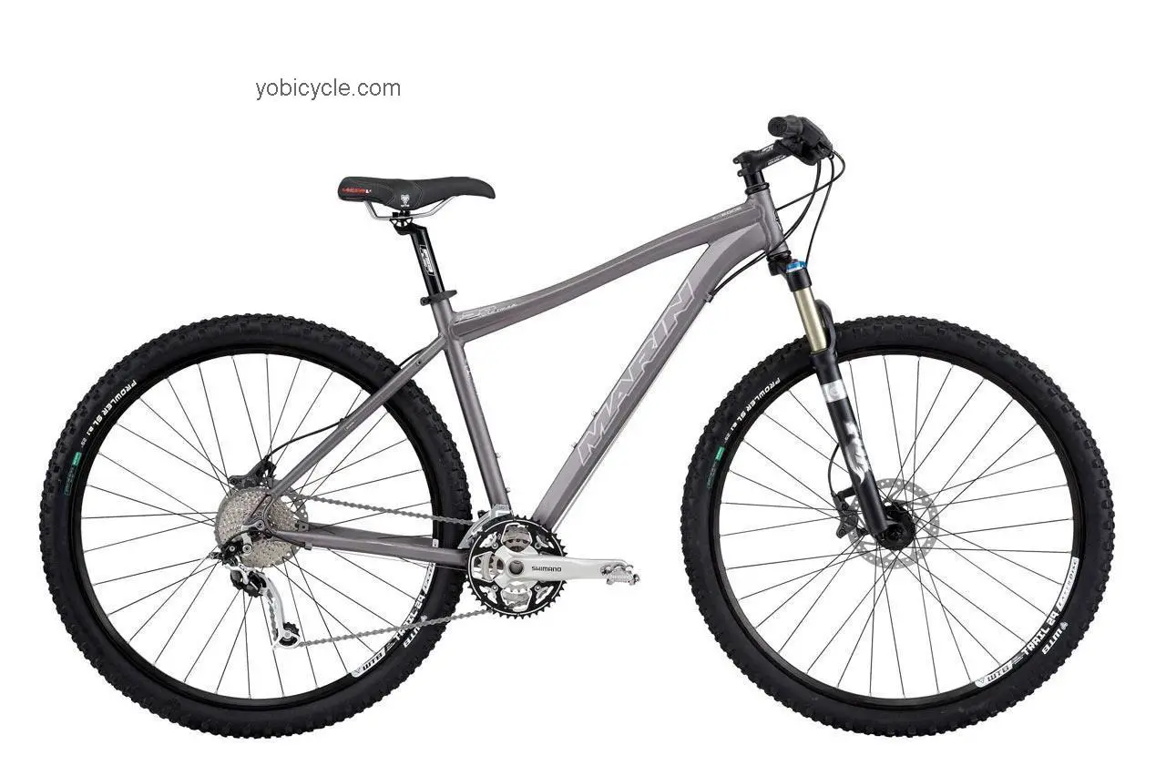 Marin  Nail Trail 29er Technical data and specifications