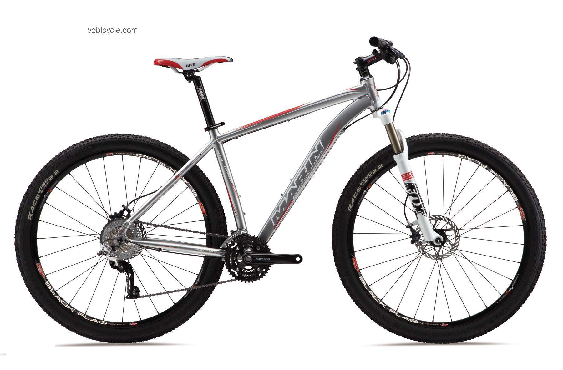 Marin  Nail Trail 29er Technical data and specifications
