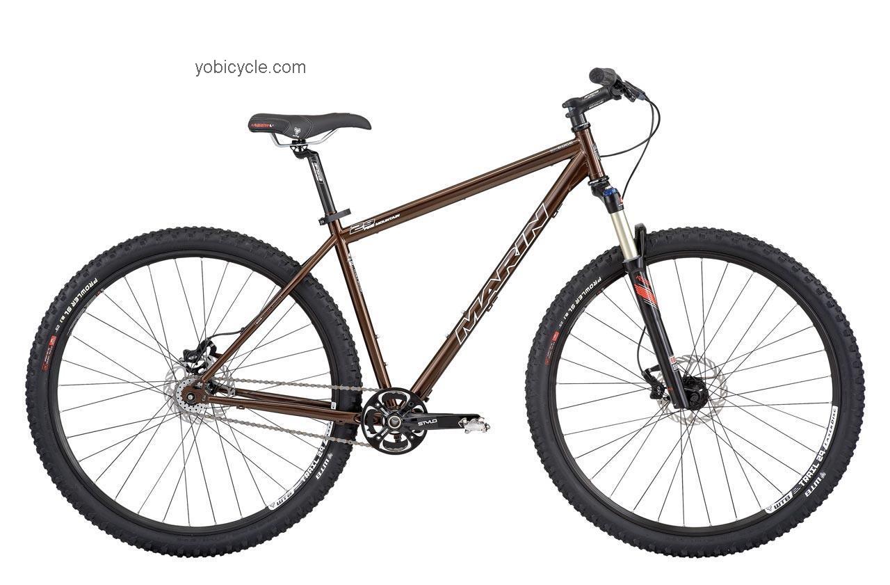 Marin  Pine Mountain 29er Technical data and specifications