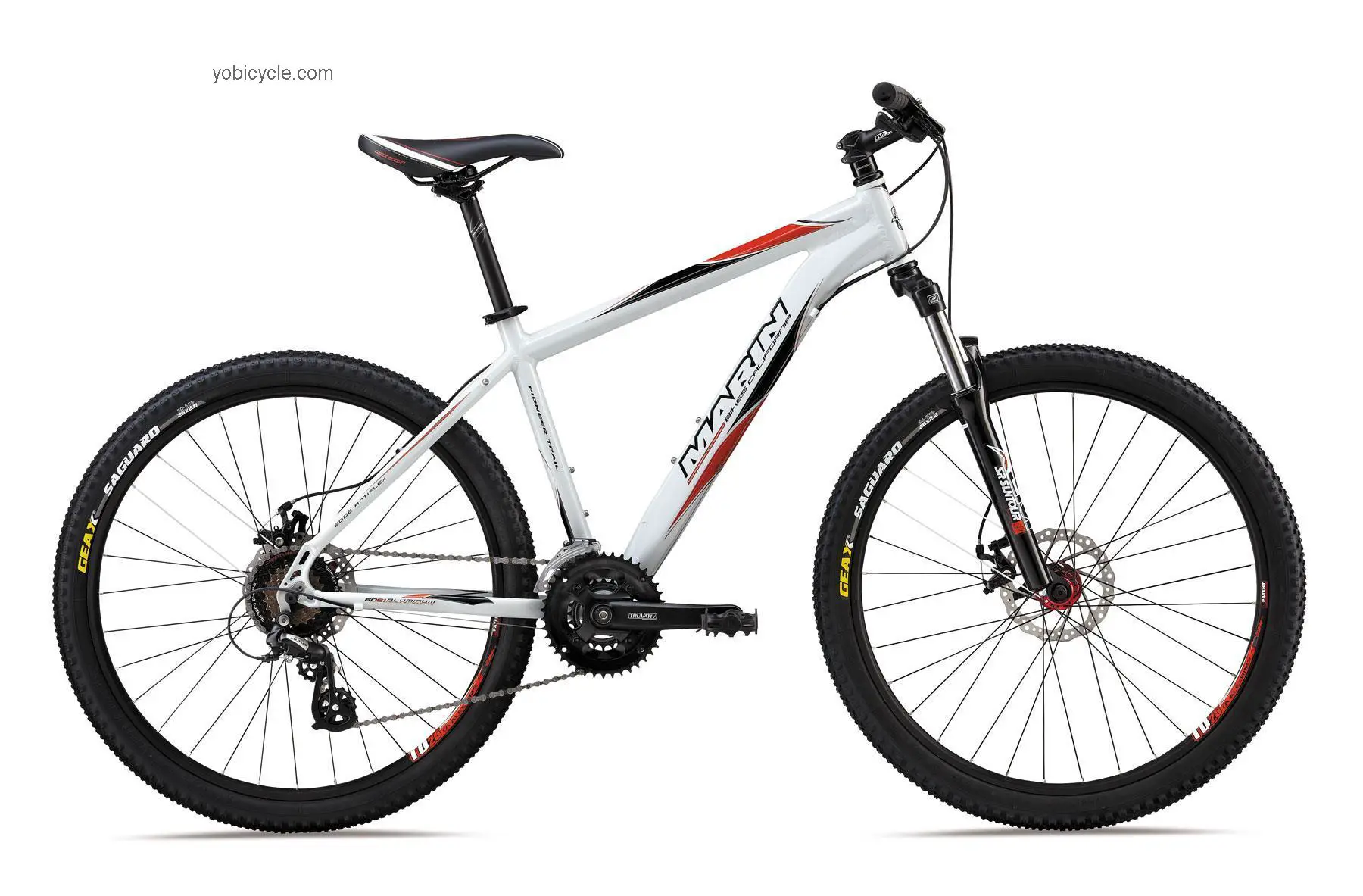 Marin  Pioneer Trail Disc Technical data and specifications
