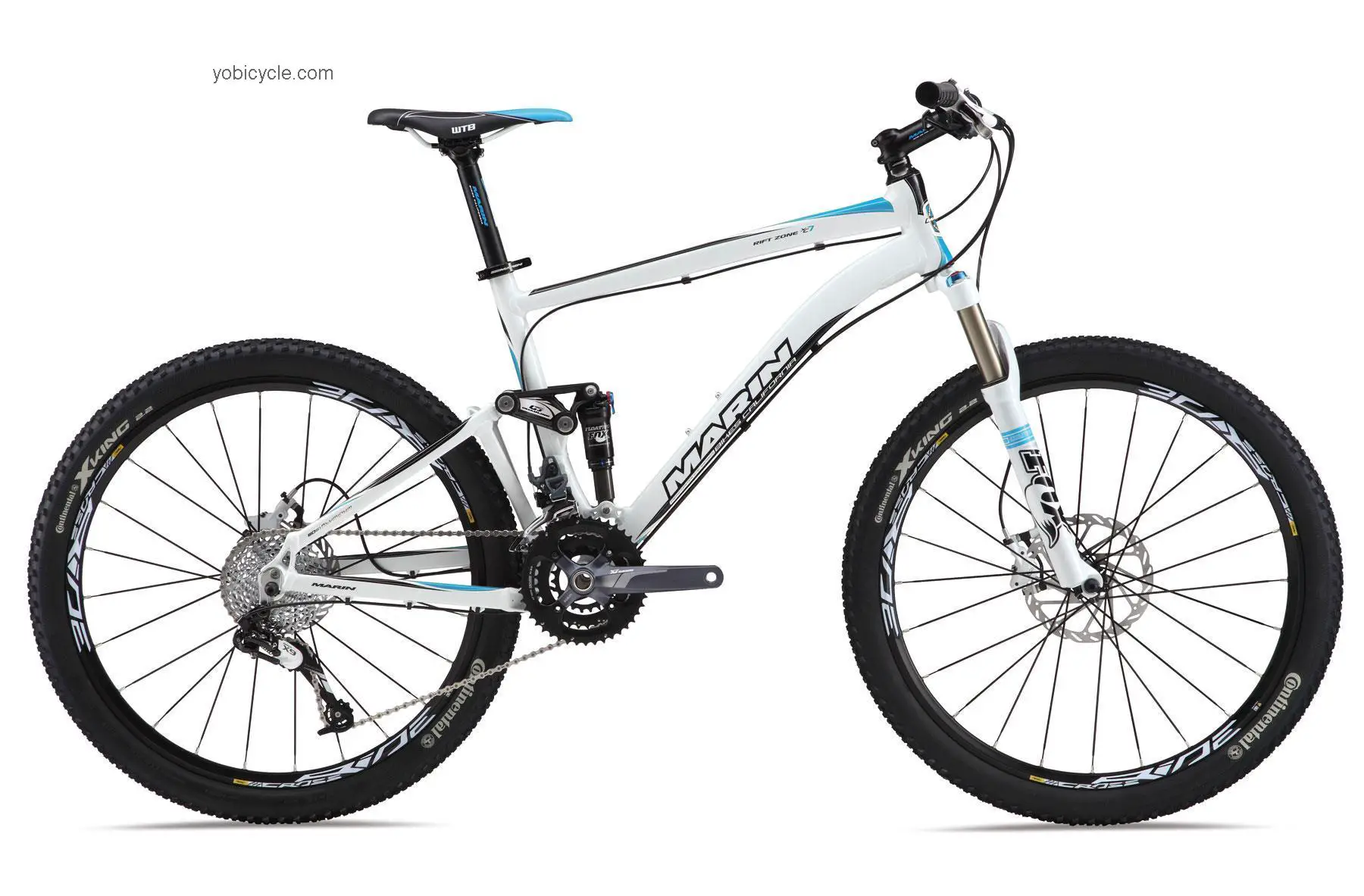 Marin Rift Zone XC7 2012 comparison online with competitors