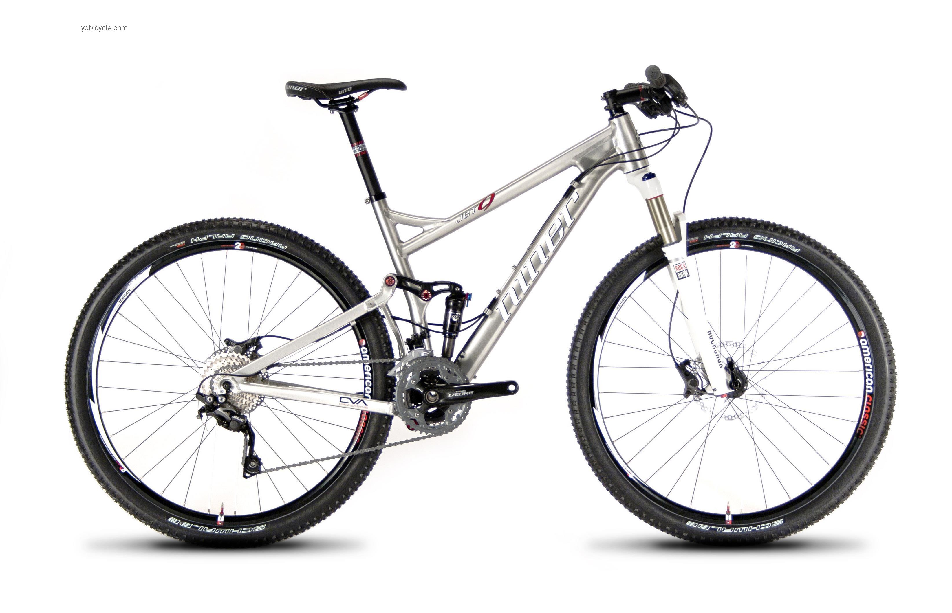Niner Jet 9 SLX competitors and comparison tool online specs and performance