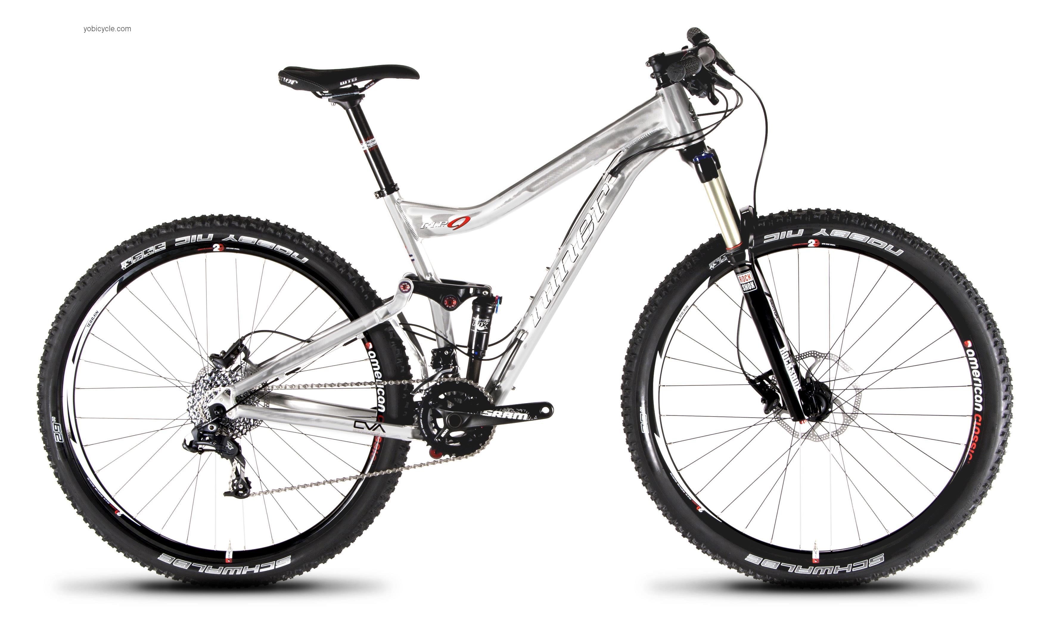Niner R.I.P 9 X7 competitors and comparison tool online specs and performance