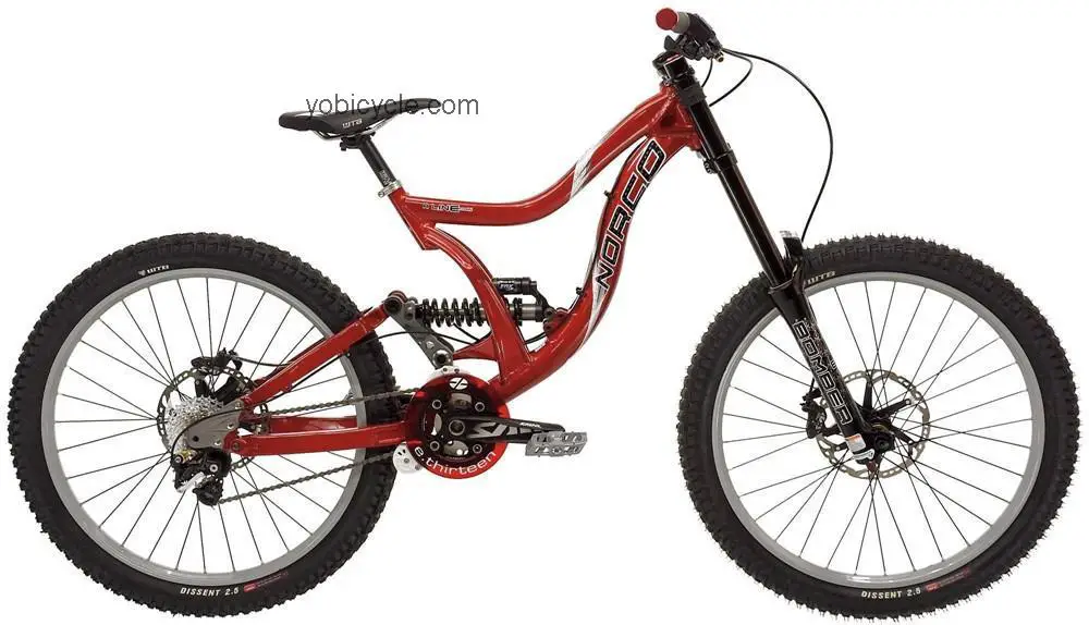 Norco  A-Line Park Edition Technical data and specifications