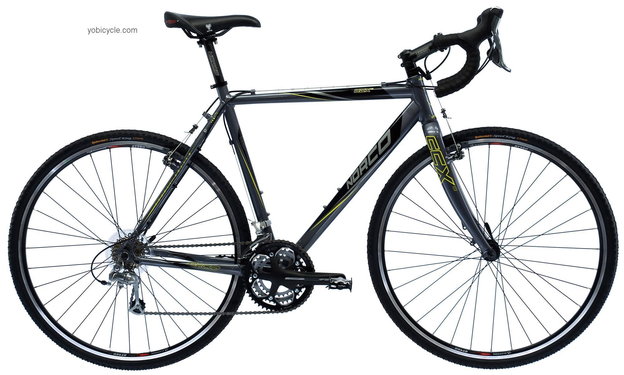 Norco CCX 2 competitors and comparison tool online specs and performance
