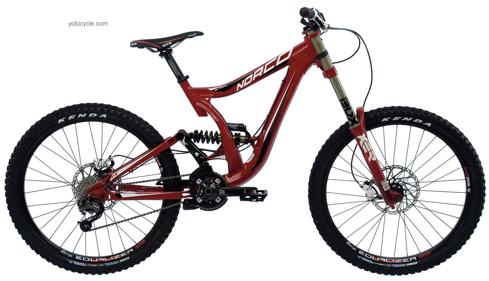 Norco DH competitors and comparison tool online specs and performance