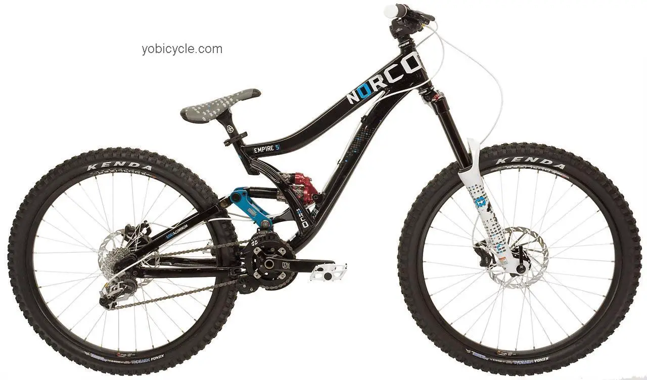 Norco Empire 5 competitors and comparison tool online specs and performance