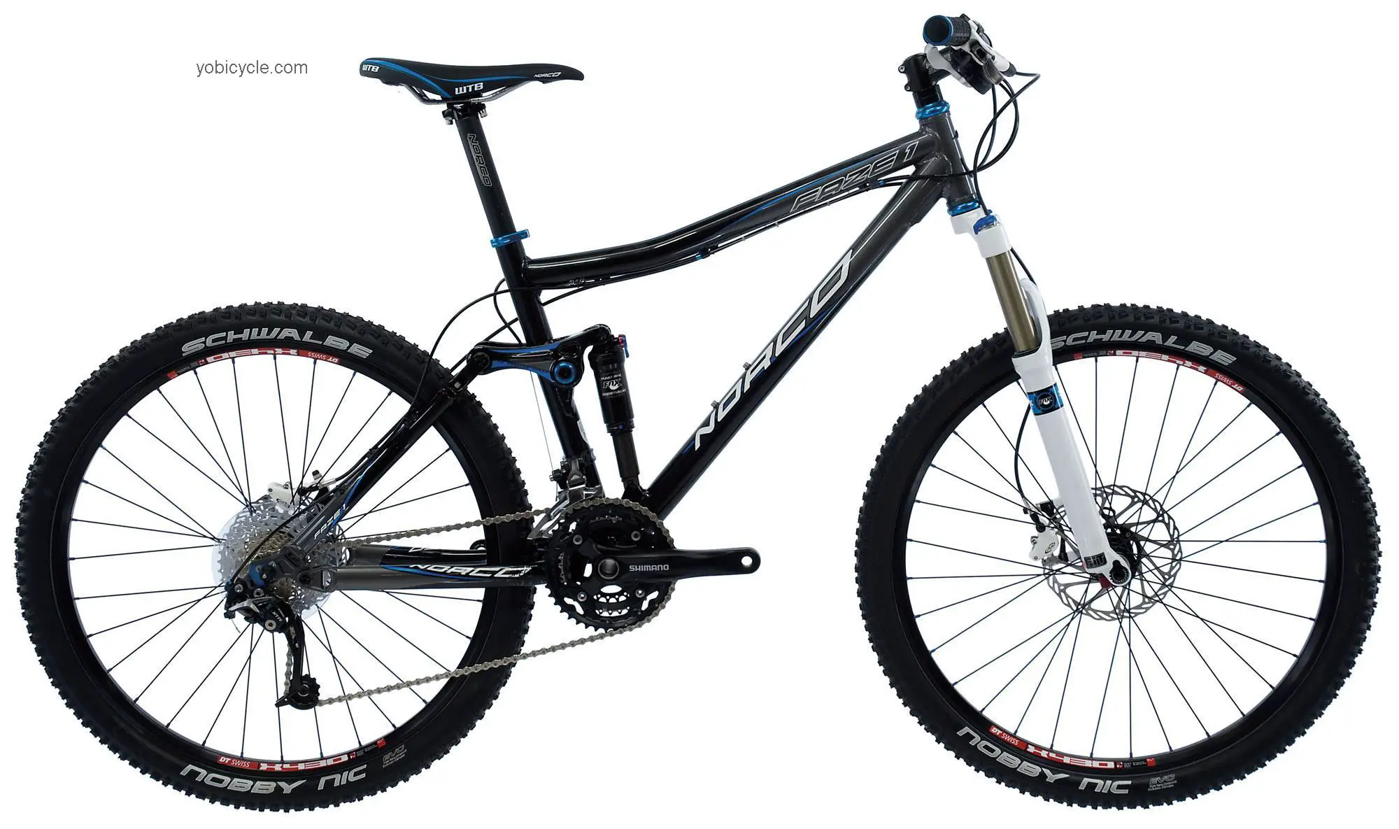 Norco  FAZE 1 Technical data and specifications