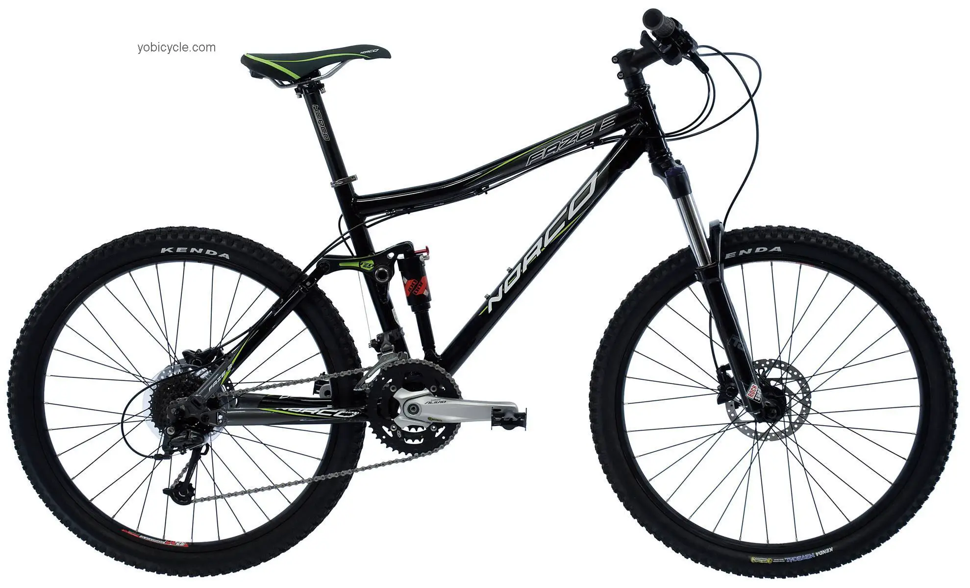 Norco FAZE 3 competitors and comparison tool online specs and performance