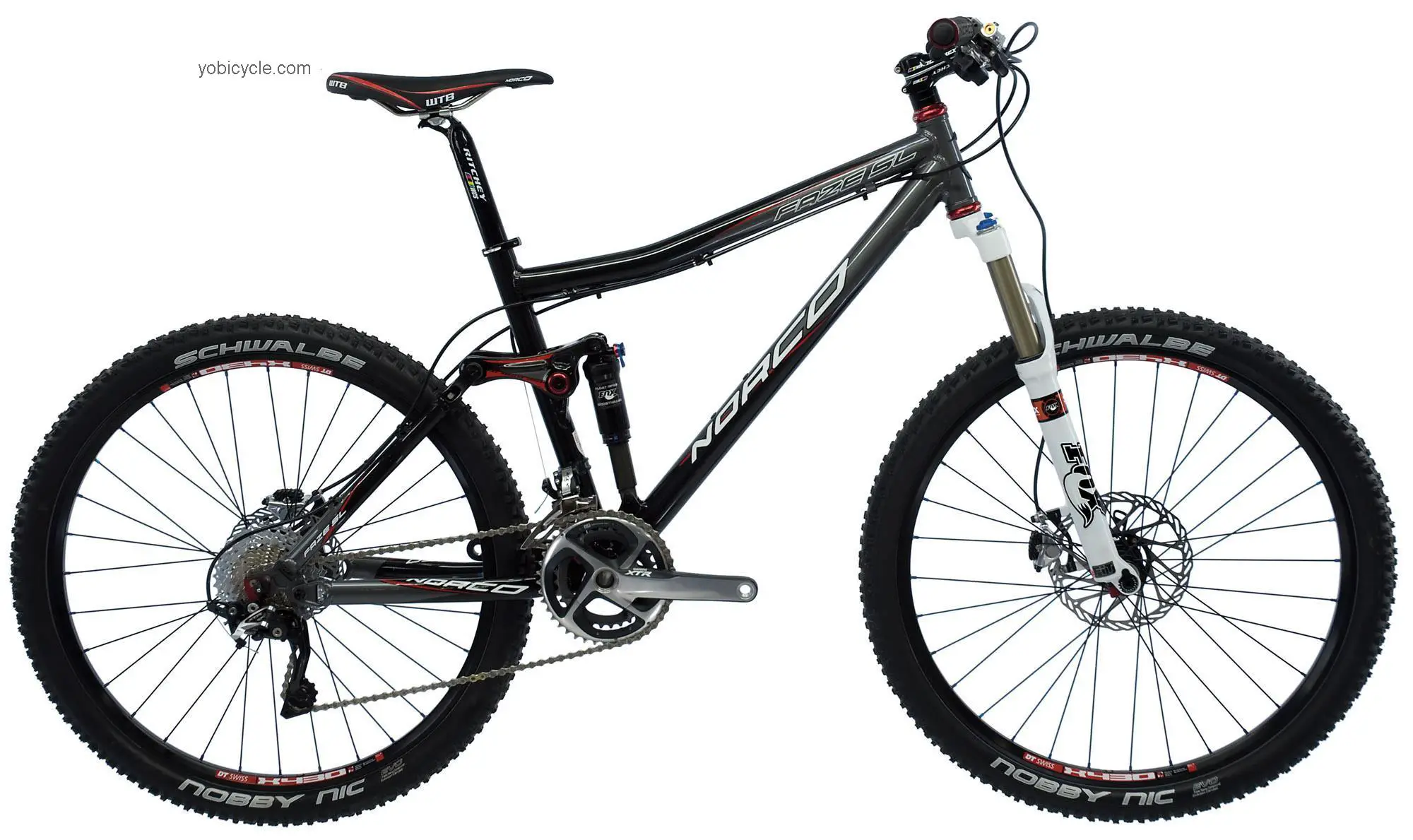 Norco  FAZE SL Technical data and specifications