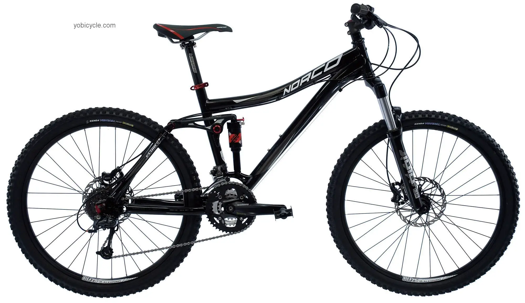 Norco  Fluid 3 Technical data and specifications