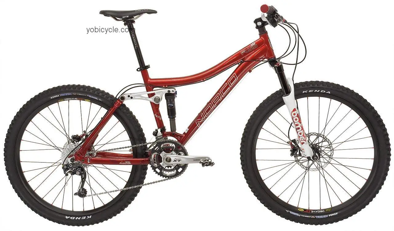Norco Fluid One 2009 comparison online with competitors
