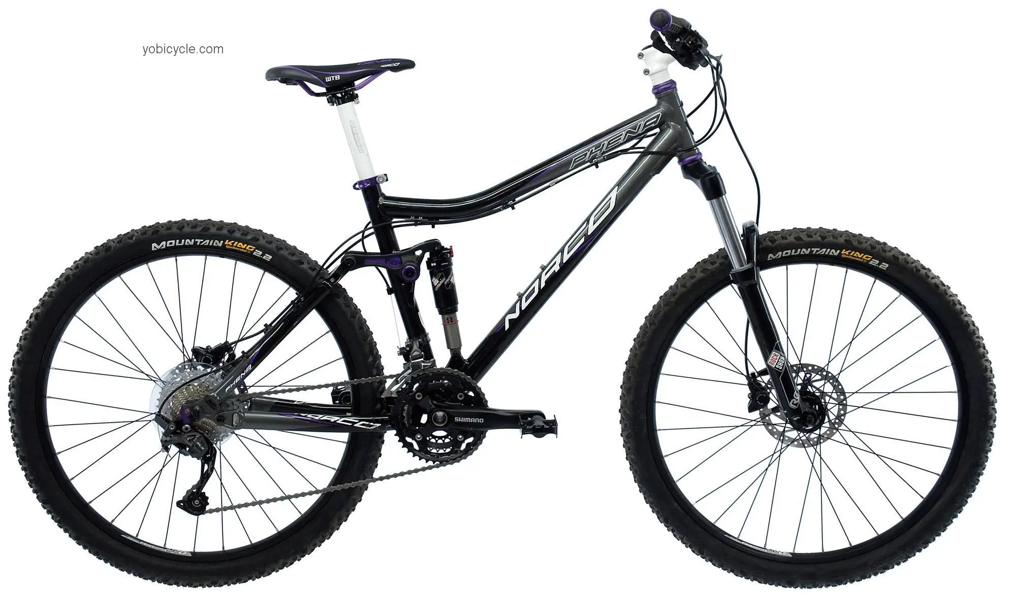 Norco PHENA 2011 comparison online with competitors