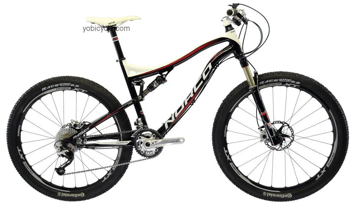 Norco Phaser 1 2012 comparison online with competitors