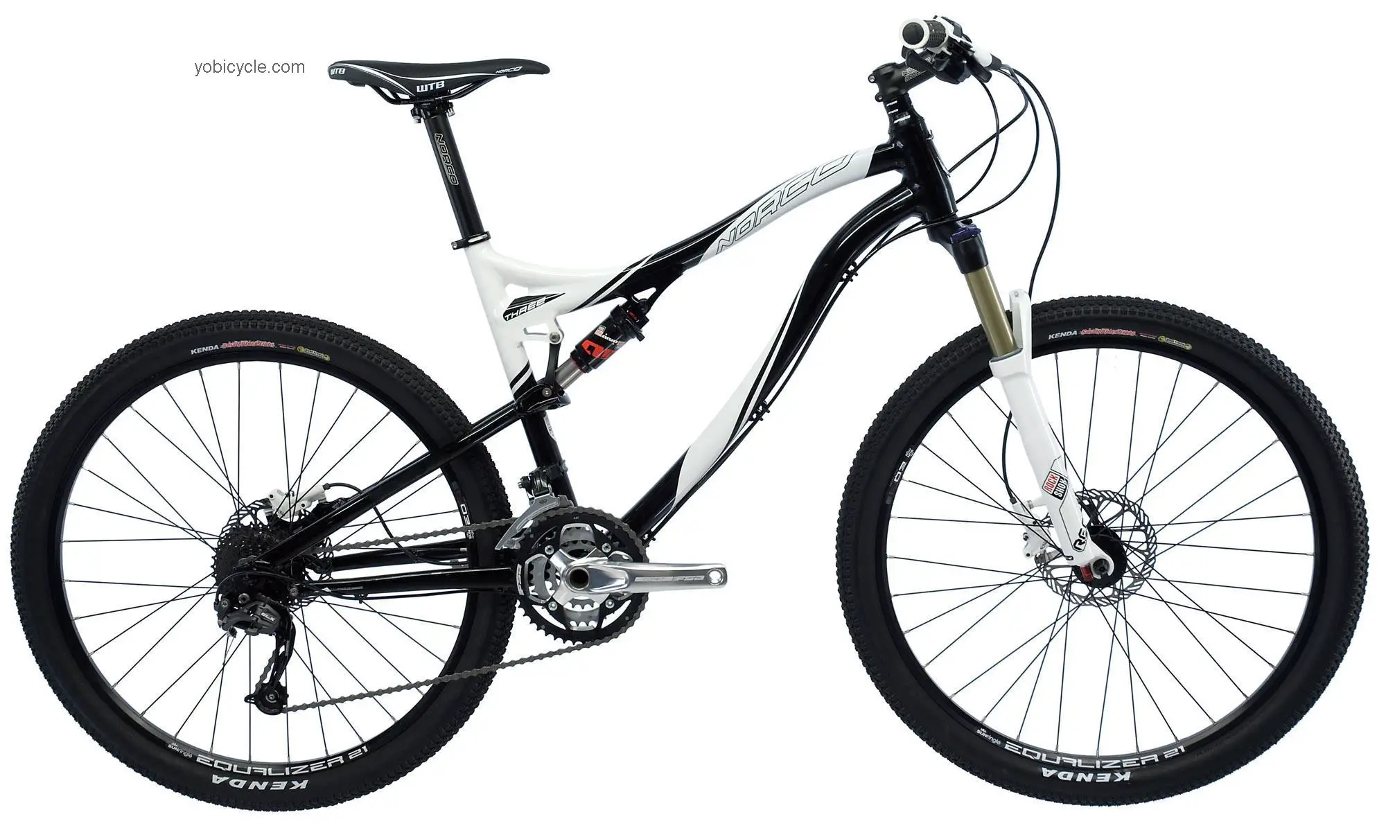 Norco Phaser 3 2011 comparison online with competitors