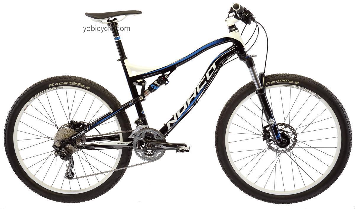 Norco Phaser 3 2012 comparison online with competitors
