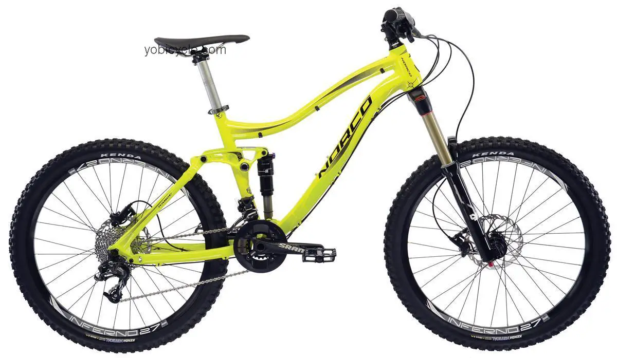 Norco  Range 3 Technical data and specifications