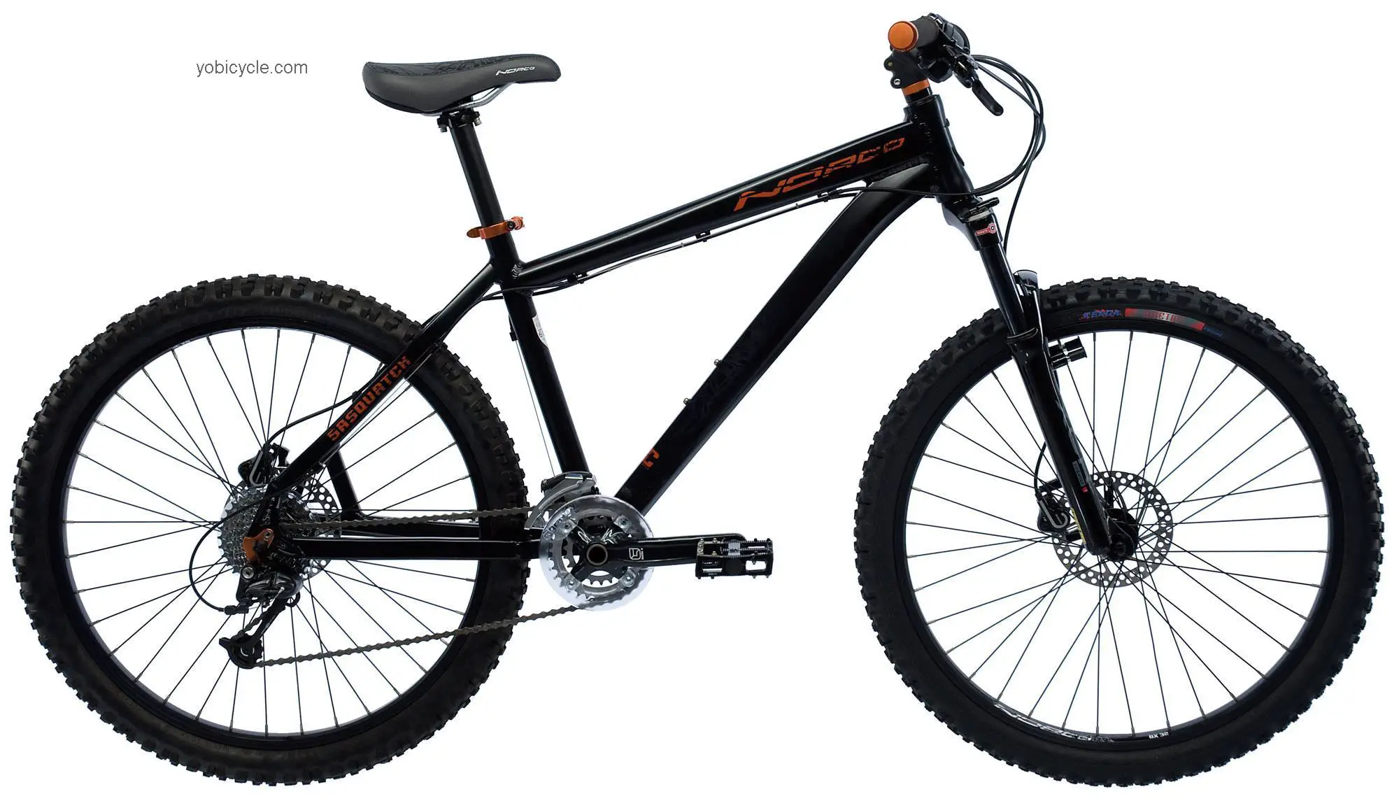 Norco  Sasquatch Technical data and specifications