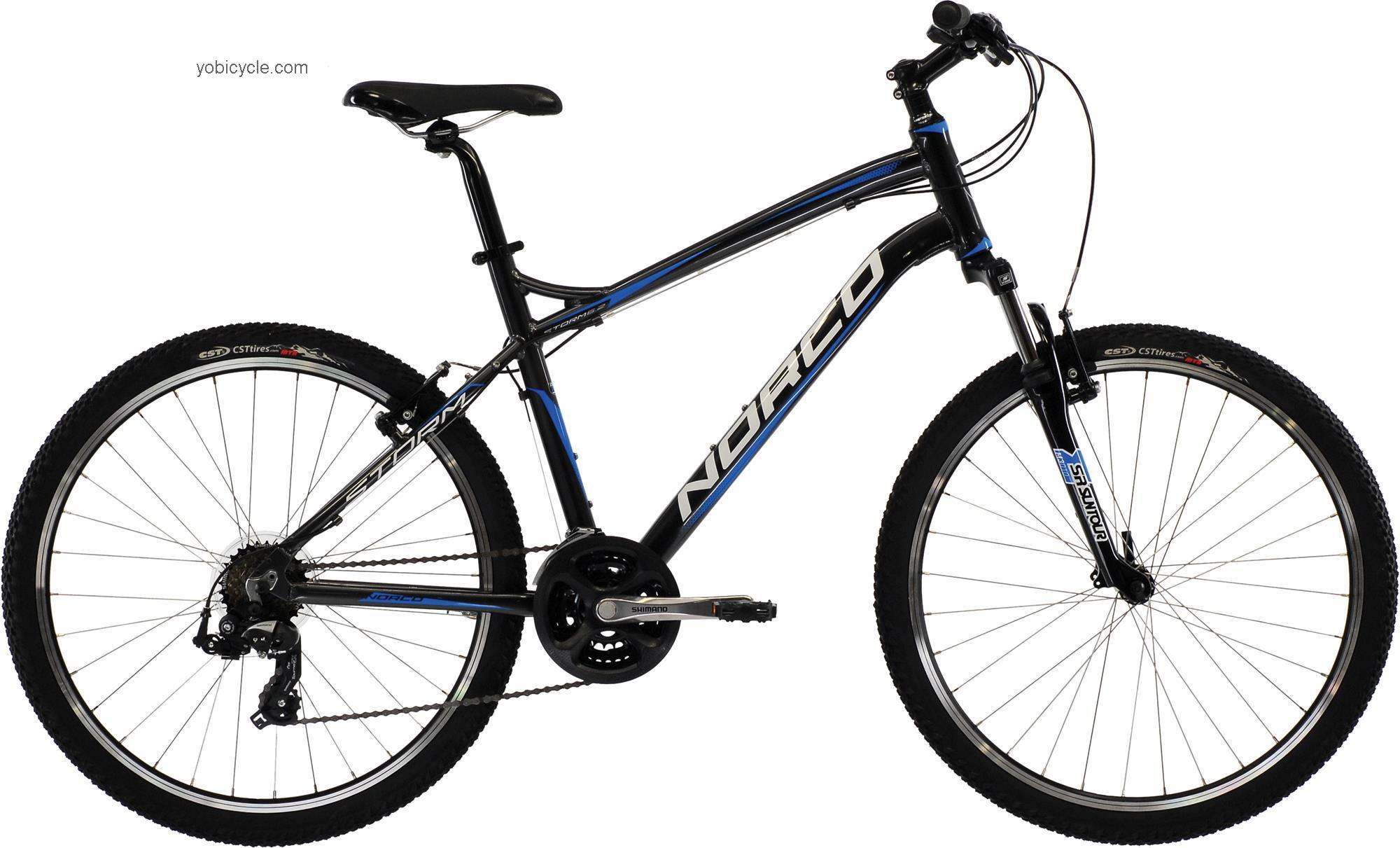 Norco  Storm 6.2 Technical data and specifications