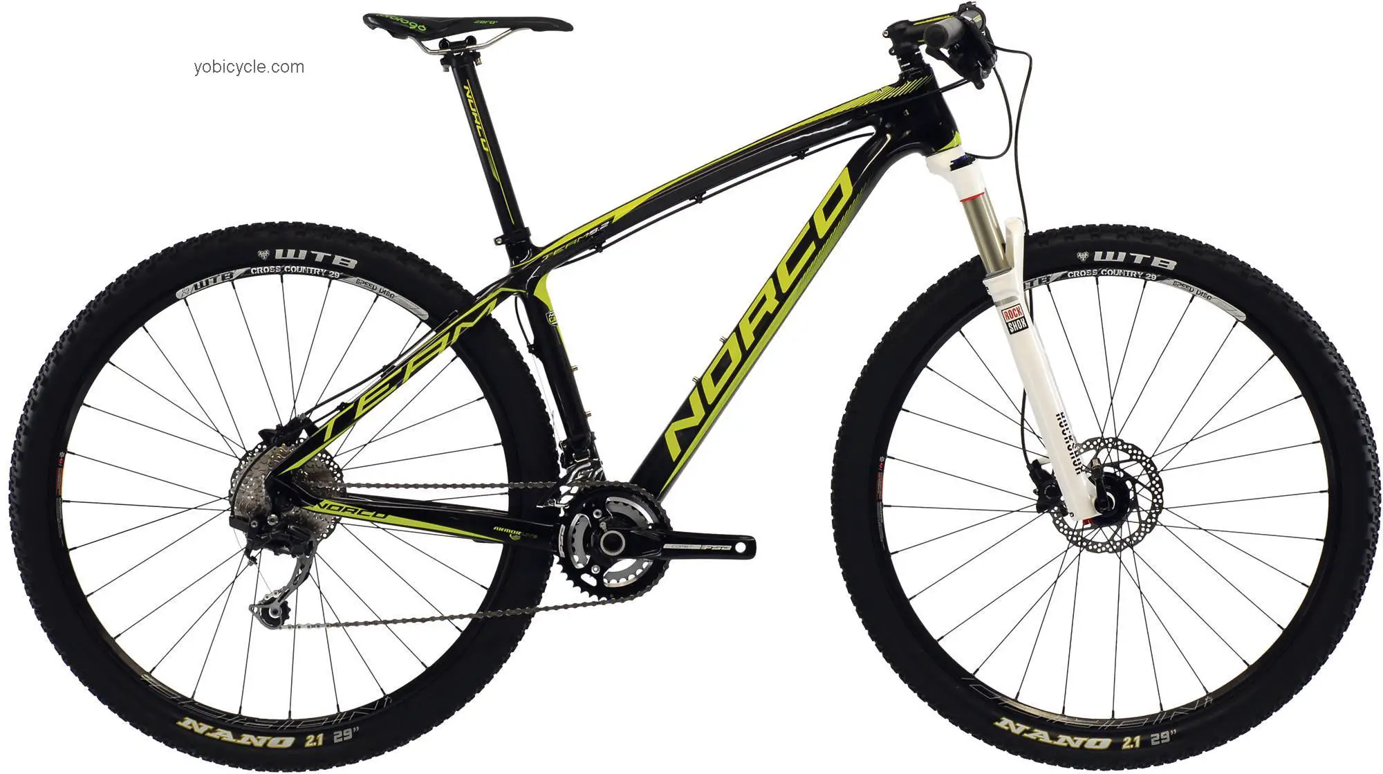 Norco Team 9.2 competitors and comparison tool online specs and performance