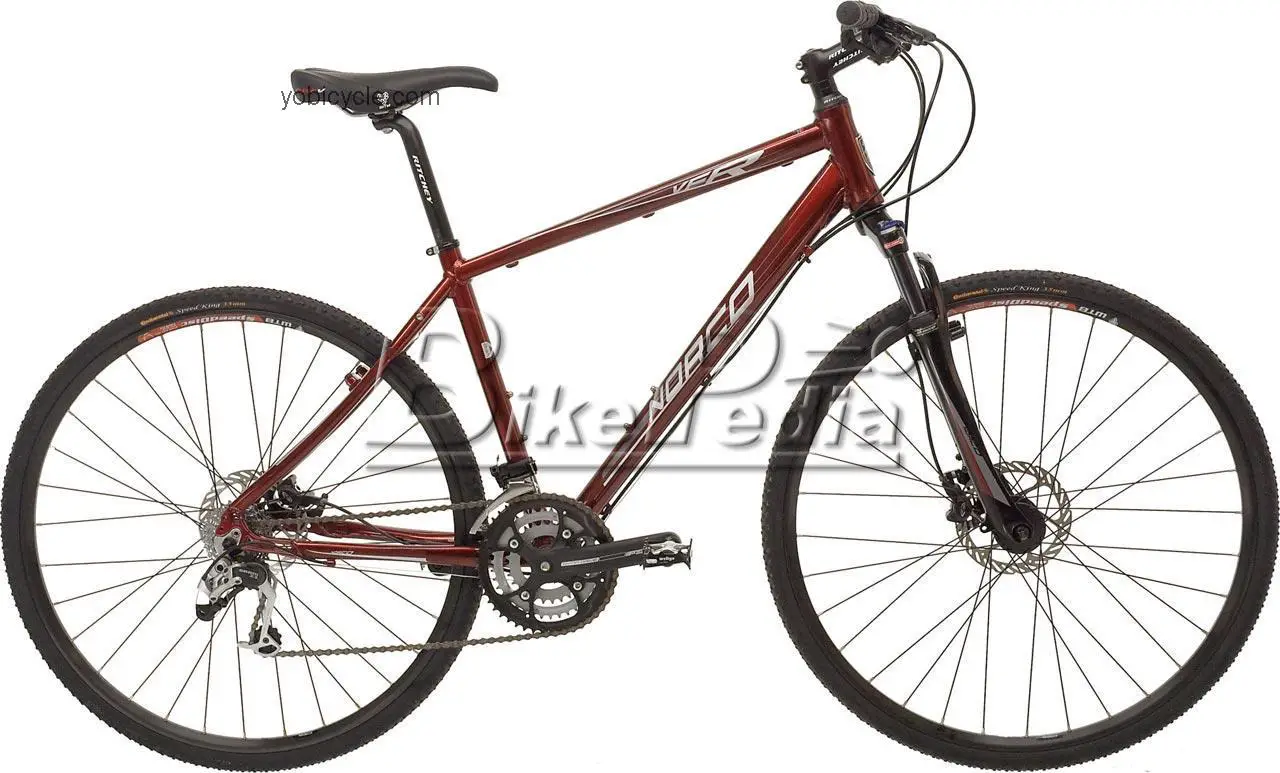 Norco VFR Cross 2 2009 comparison online with competitors