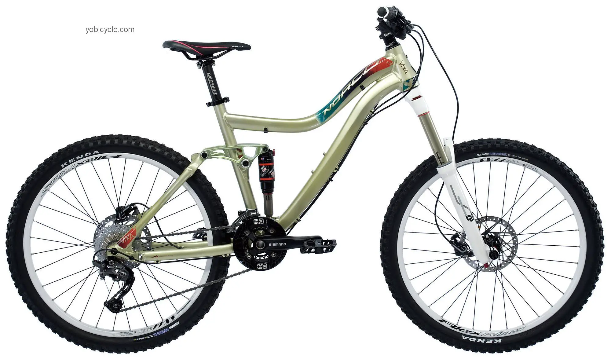 Norco  VIXA Technical data and specifications