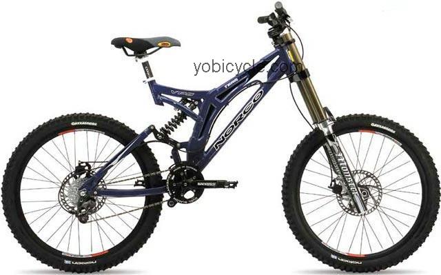 Norco  VPS-Team North Shore Technical data and specifications