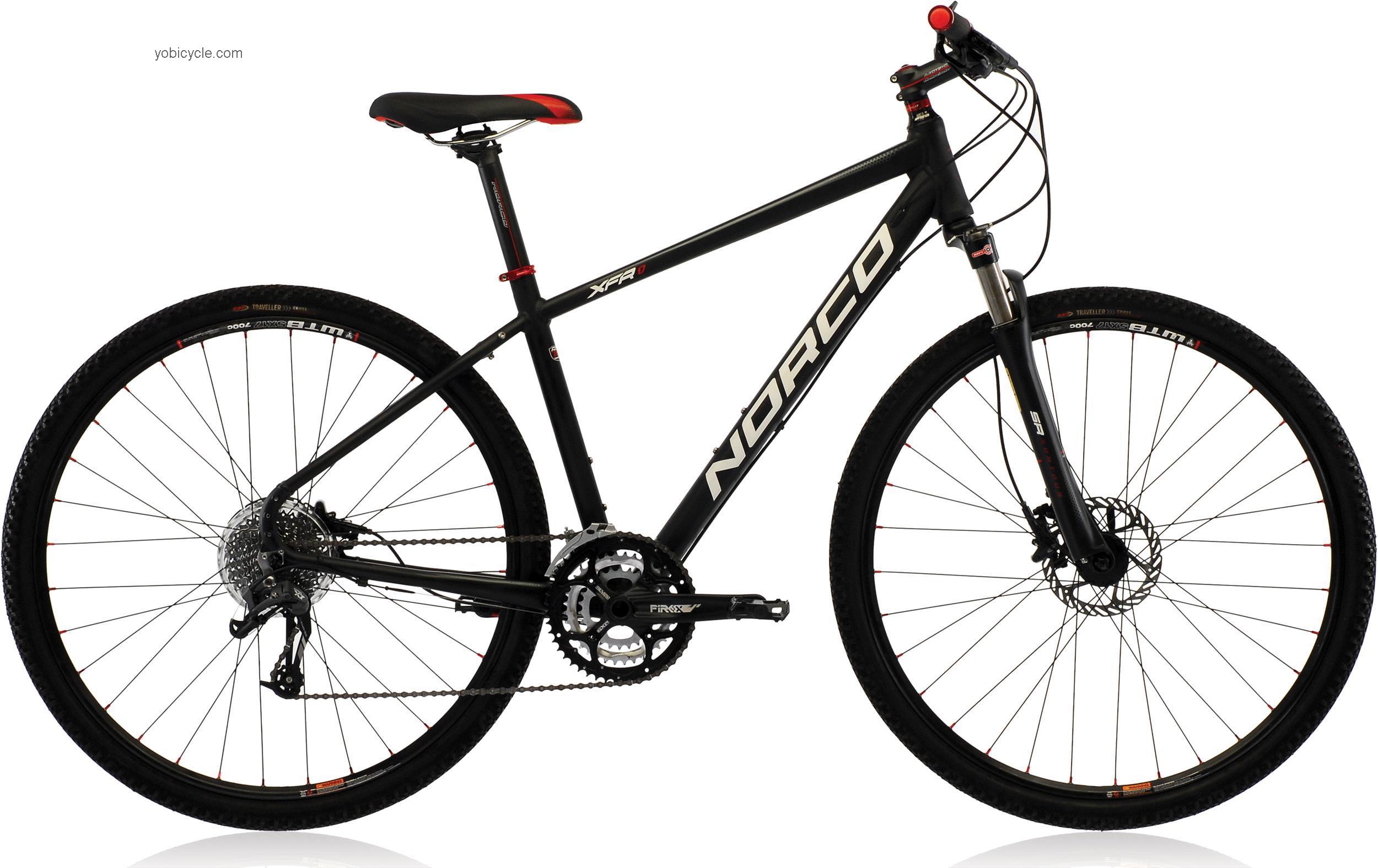 Norco XFR 1 competitors and comparison tool online specs and performance