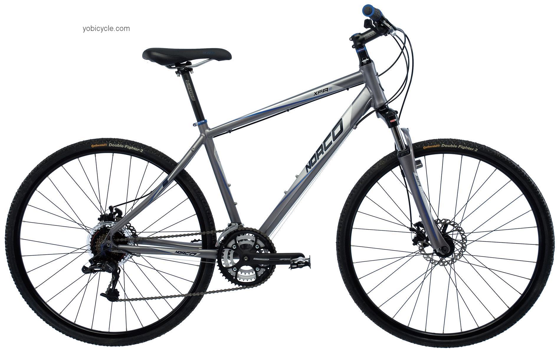 Norco XFR 3 competitors and comparison tool online specs and performance