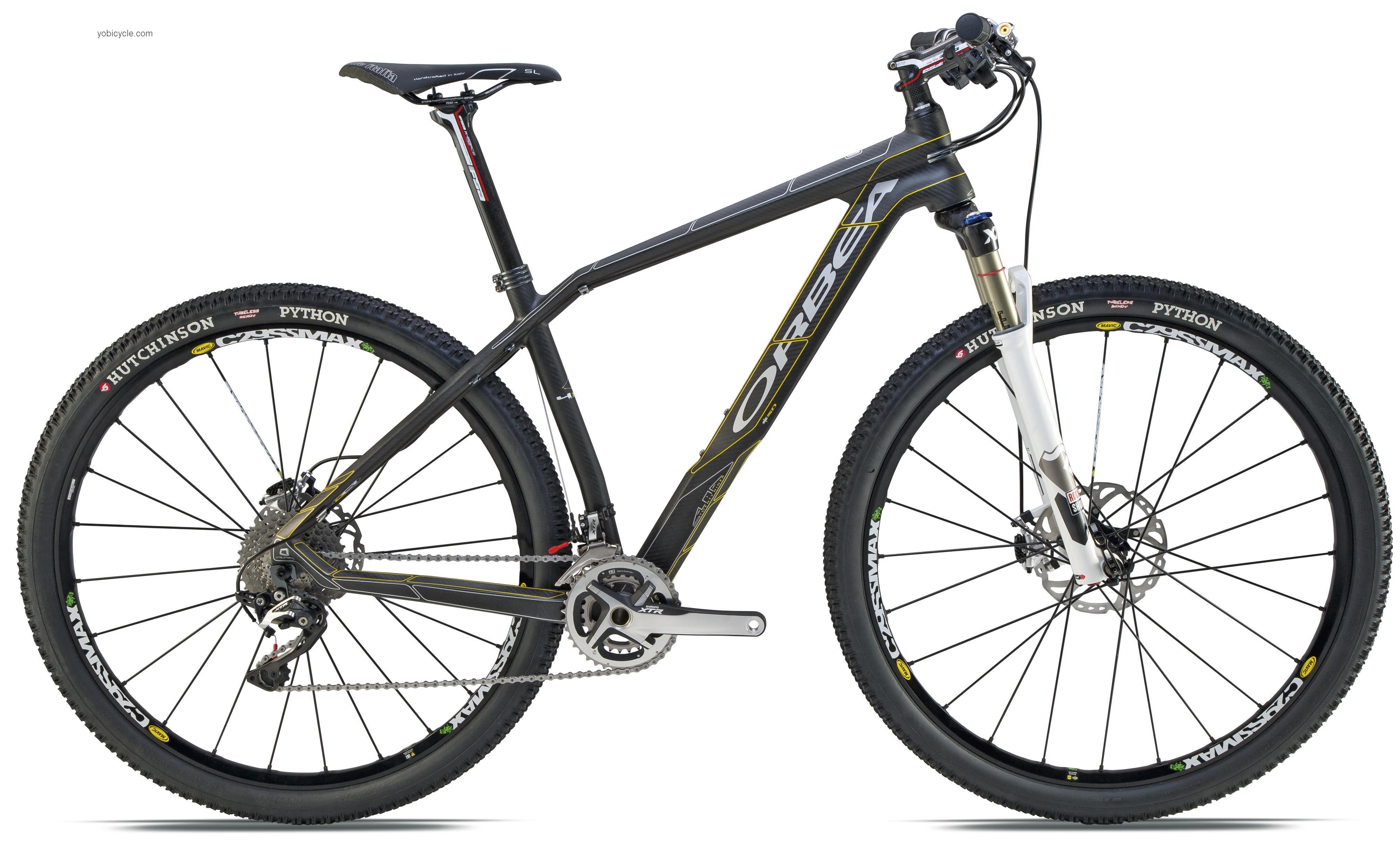 Orbea Alma 29 S10 2012 comparison online with competitors