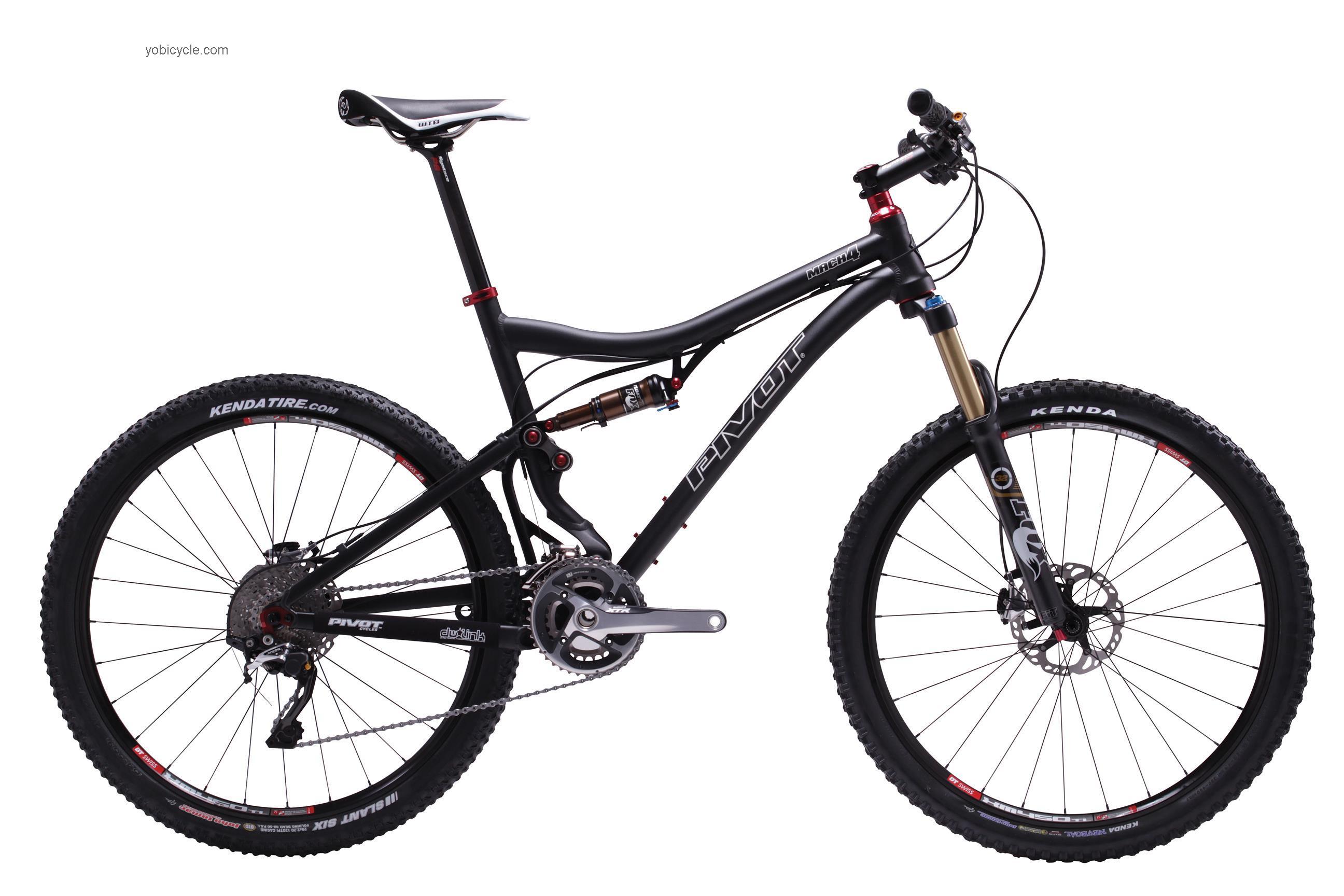 Pivot Mach 4 XTR competitors and comparison tool online specs and performance