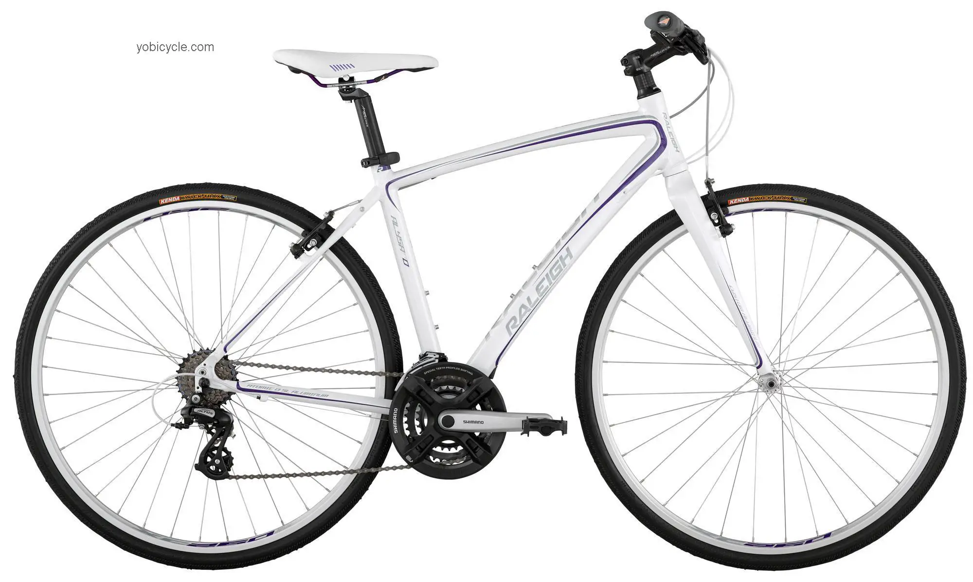 Raleigh Alysa FT0 2012 comparison online with competitors