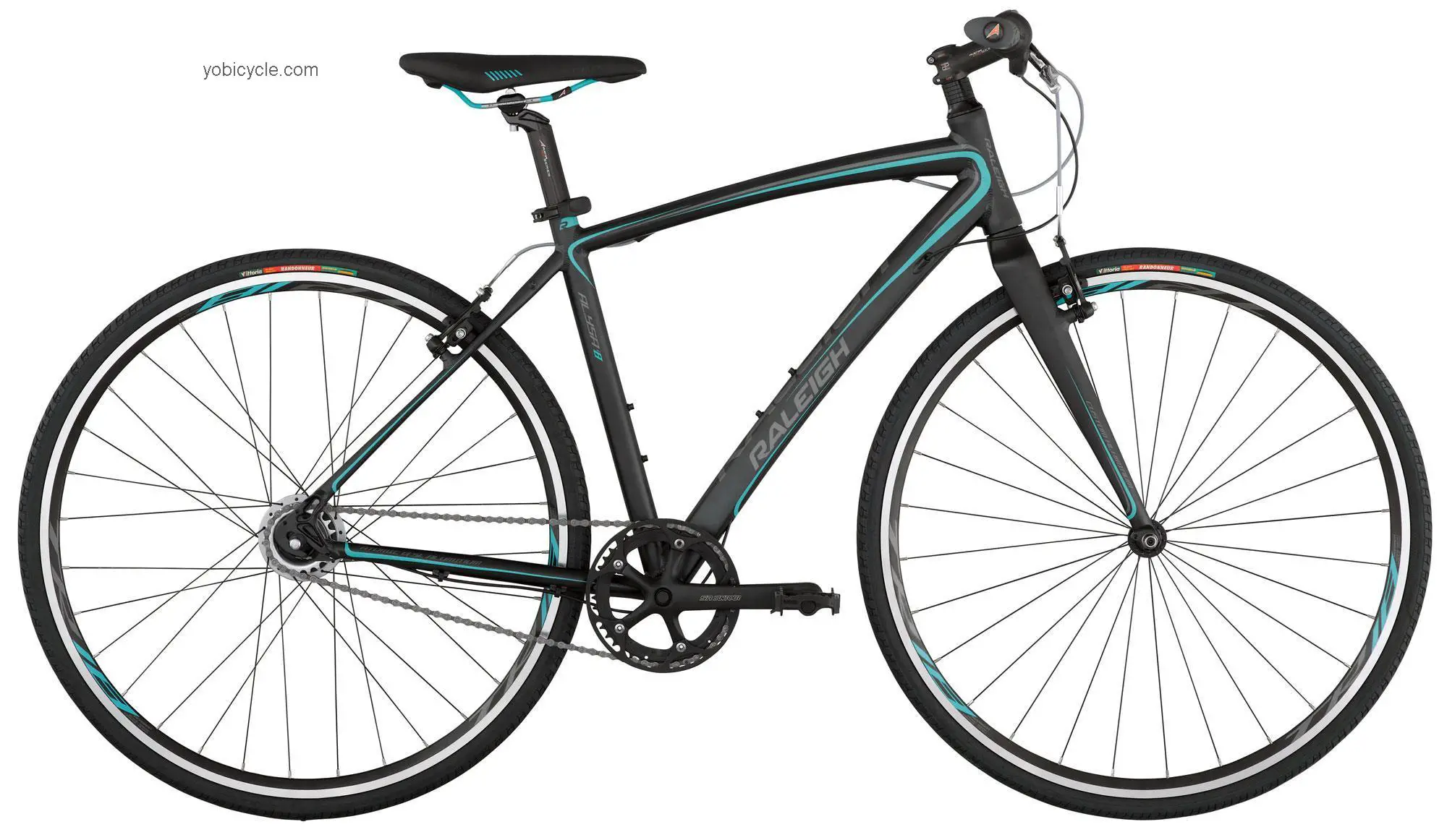 Raleigh  Alysa i8 Technical data and specifications