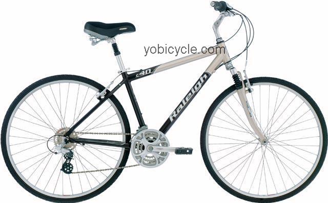Raleigh C40 competitors and comparison tool online specs and performance