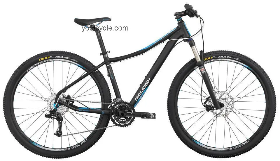 Raleigh Eva 29 Comp 2013 comparison online with competitors