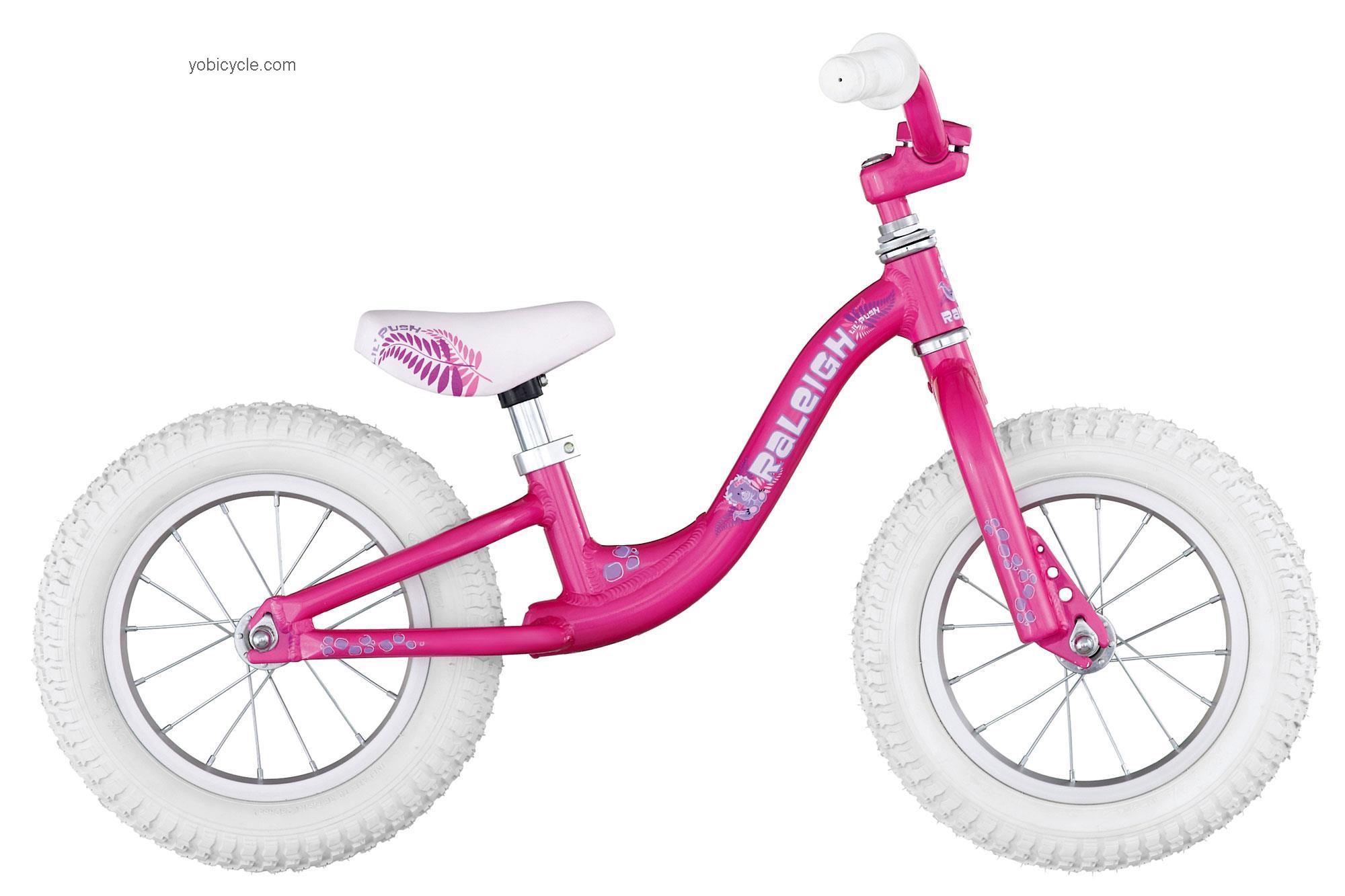 Raleigh  Lil Push Girls Technical data and specifications