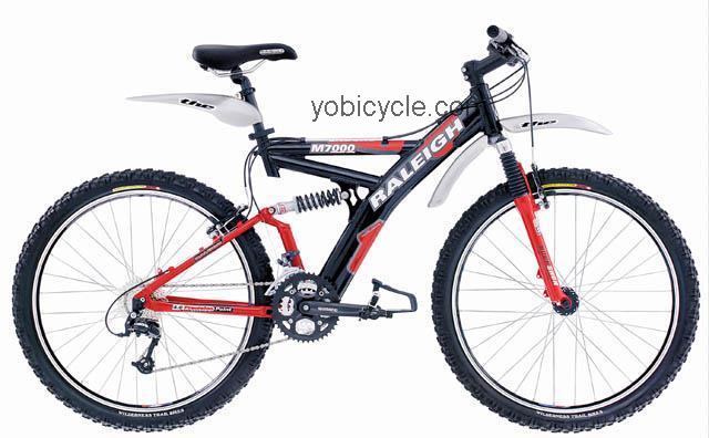 Raleigh  M7000 Technical data and specifications