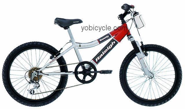 Raleigh Rowdy 2002 comparison online with competitors
