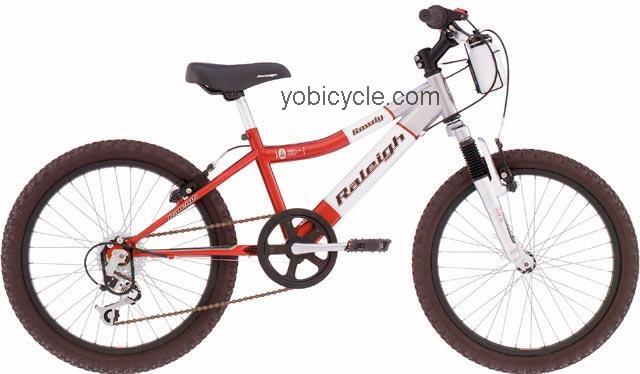Raleigh Rowdy 2003 comparison online with competitors