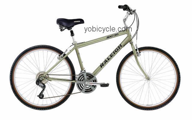 Raleigh  SC30 Technical data and specifications