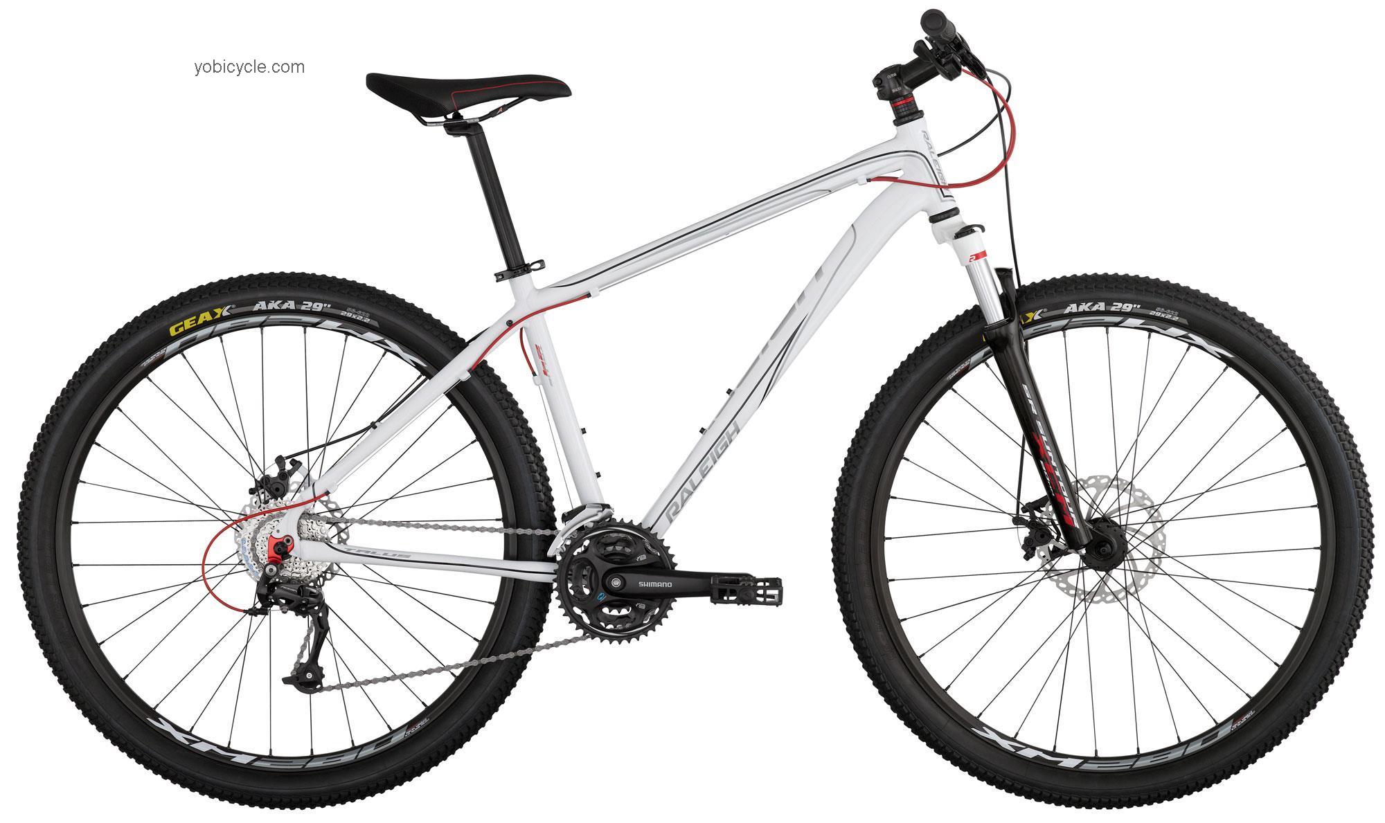 Raleigh  Talus 29 Technical data and specifications