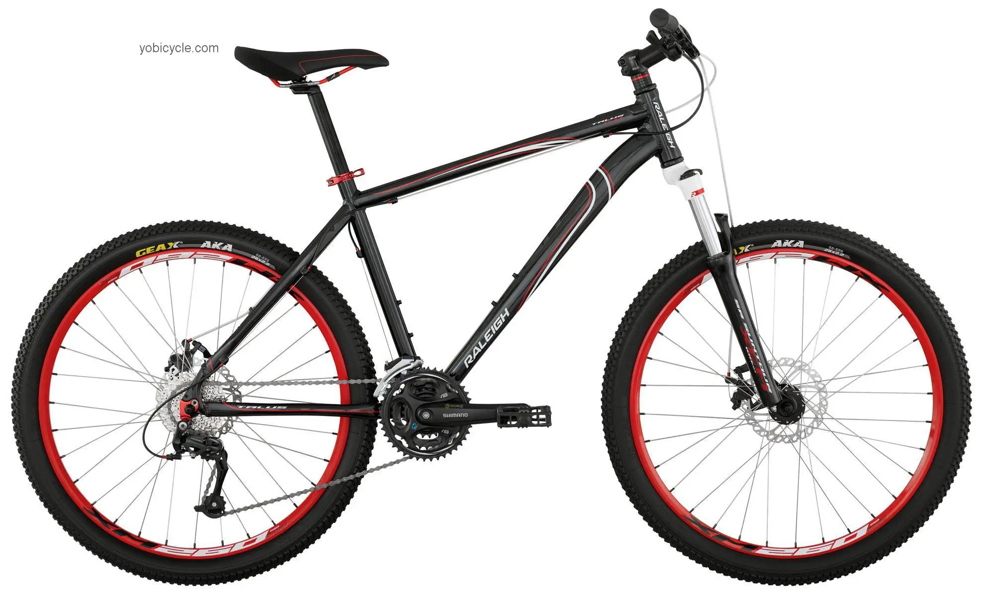 Raleigh Talus 5.0 2012 comparison online with competitors