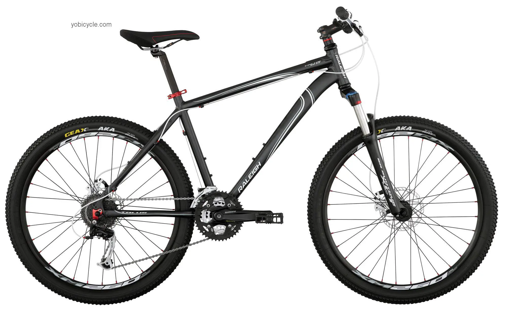 Raleigh Talus 8.0 2012 comparison online with competitors