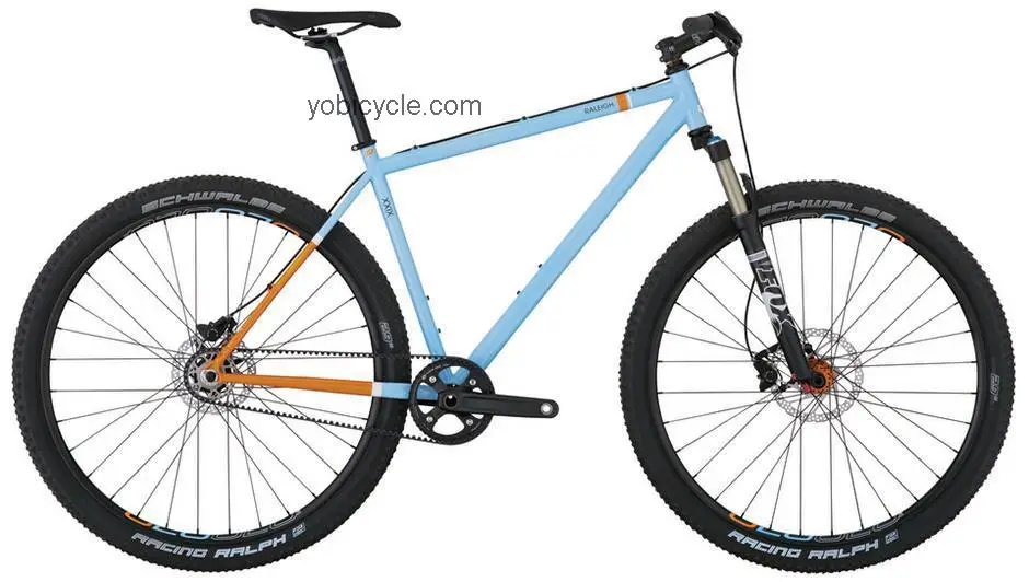 Raleigh  XXIX Technical data and specifications