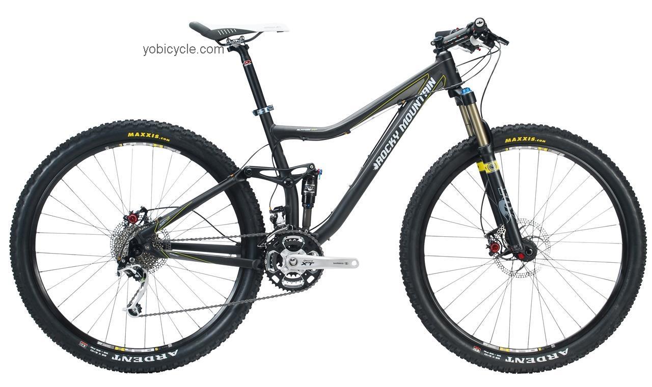 Rocky Mountain Altitude 29 SE 2011 comparison online with competitors